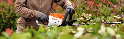 Tuinonderhoud in de winter met de tuinmachines van Stihl