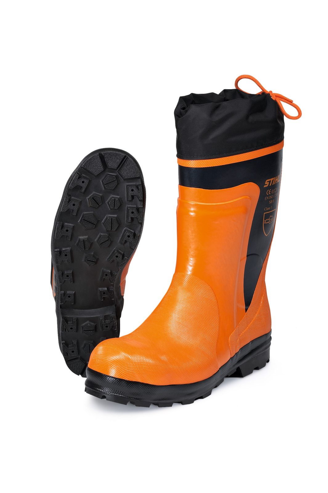 Stihl steel best sale toe boots