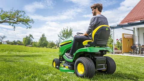 X370 Gasoline Riding Mower with Mulching Deck (107cm)