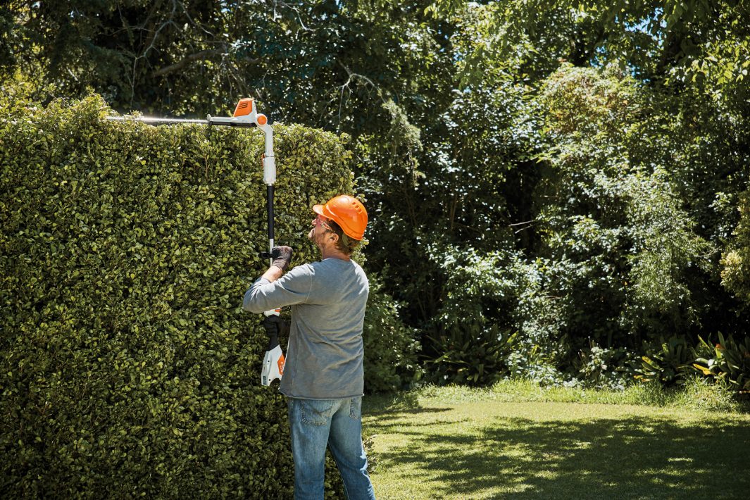 Stihl battery pole hedge trimmer hotsell