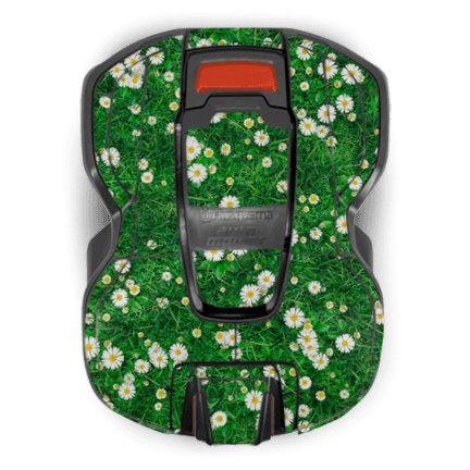 AUTOMOWER® Roboter-Rasenmäher-Aufkleber-Set Blumen 405X / 415X 