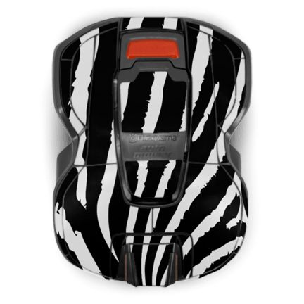 Sticker kit Robotic mower Zebra